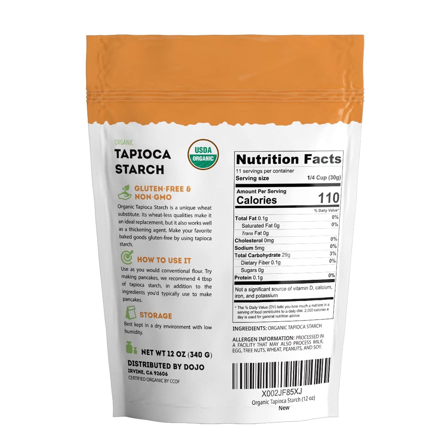 Organic Tapioca Starch