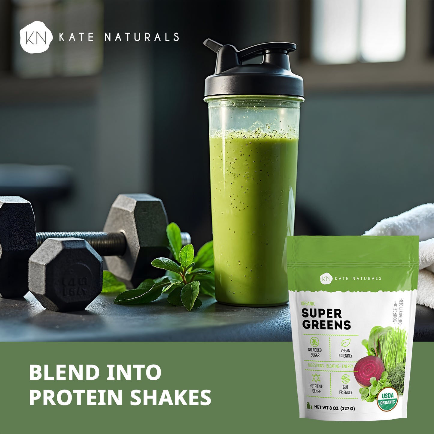 Organic Super Greens Powder