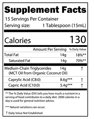 Organic MCT Oil - 8oz