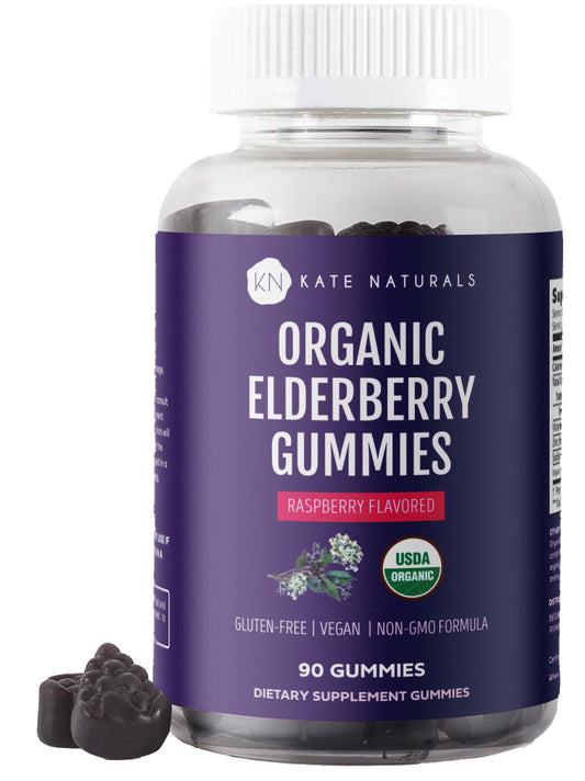 Organic Elderberry Gummies 90ct - Short-Dated Special