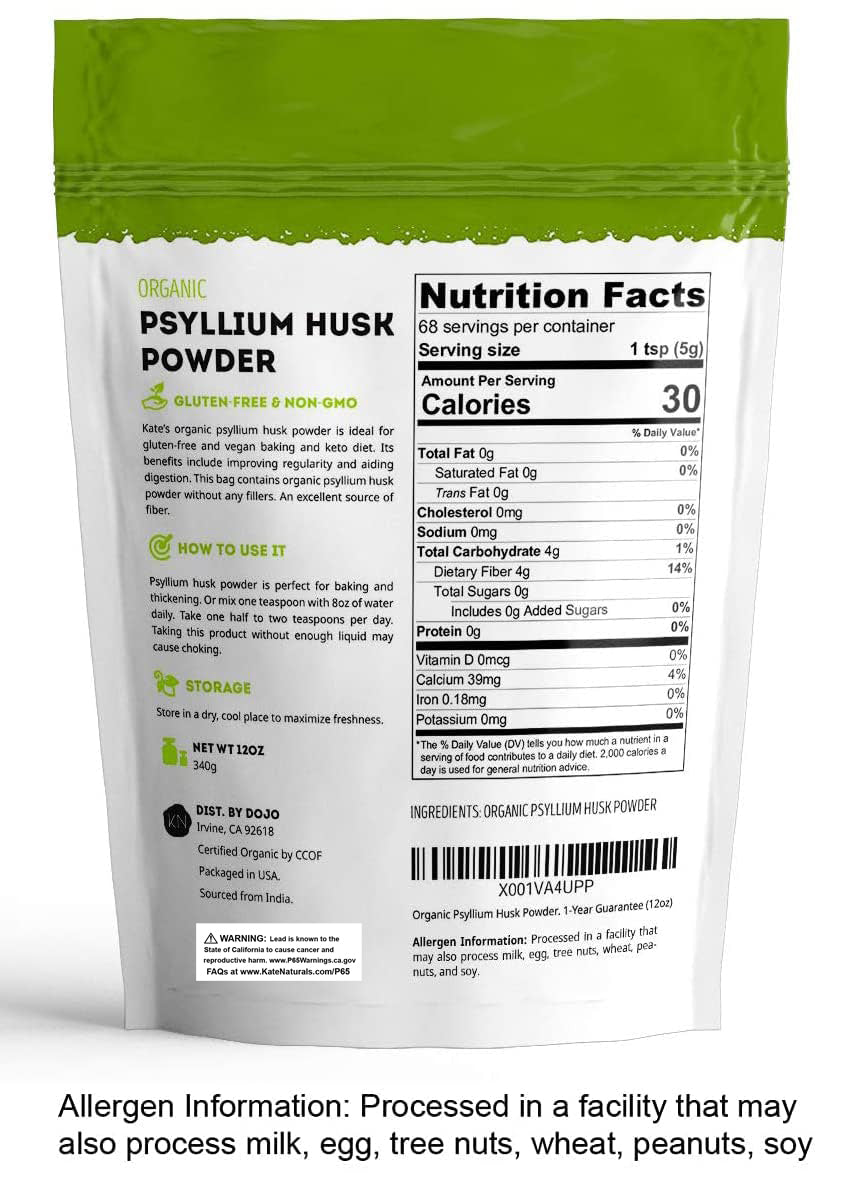 Psyllium Husk Powder Organic