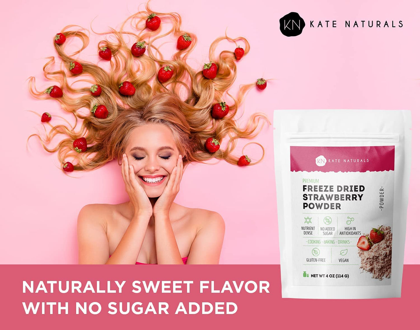 Freeze Dried Strawberry - 4 oz