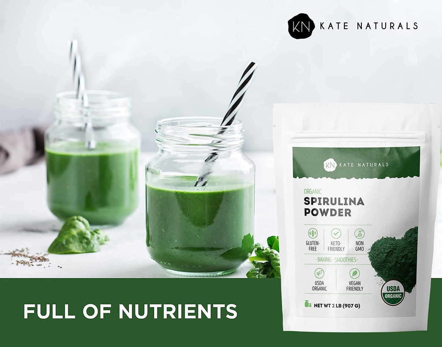 Organic Spirulina Powder