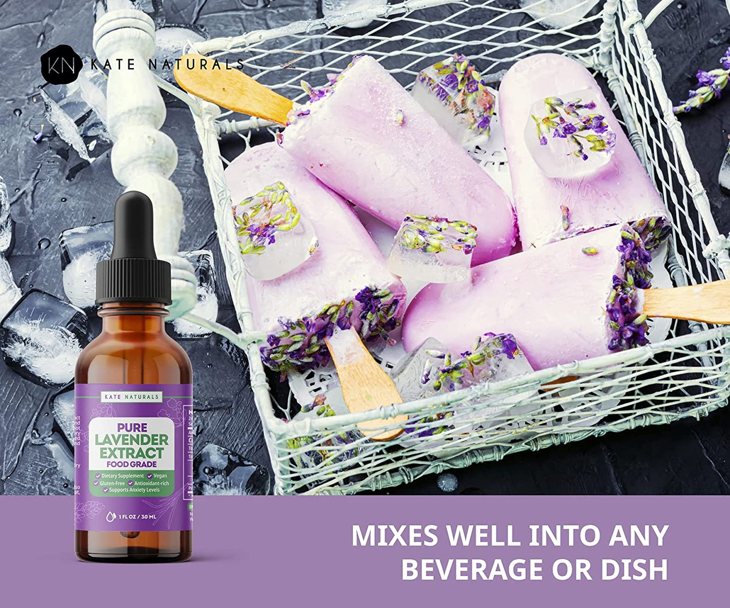 Premium Pure Lavender Extract - 1 oz