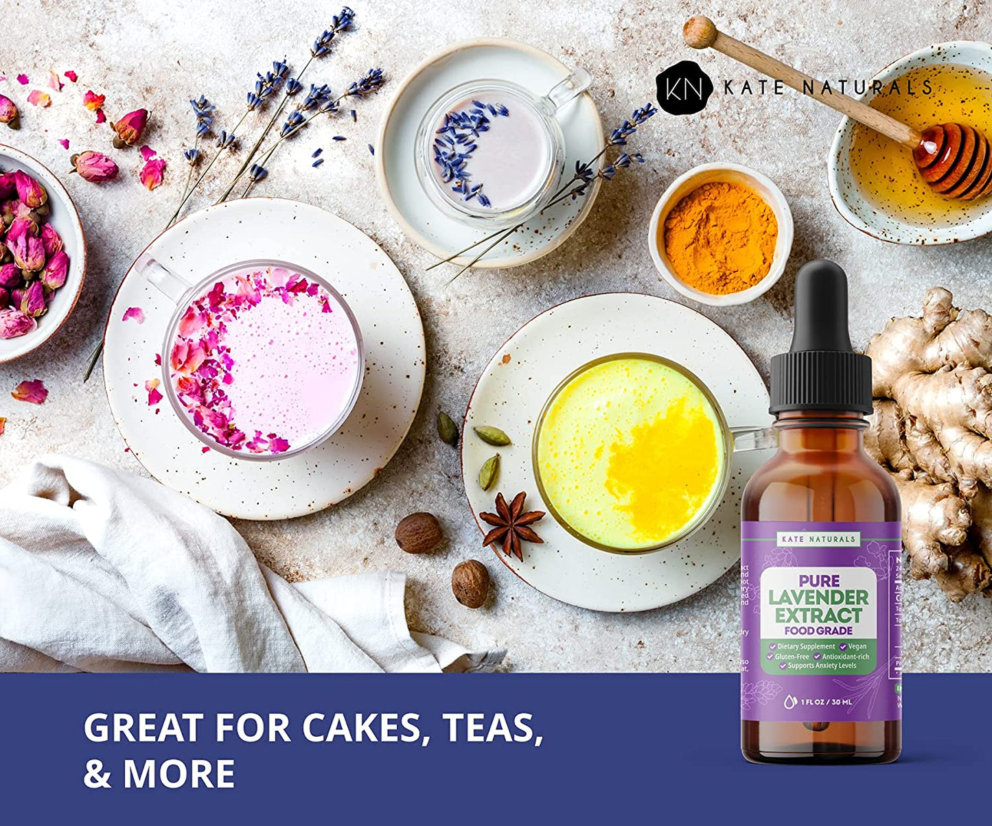 Premium Pure Lavender Extract - 1 oz
