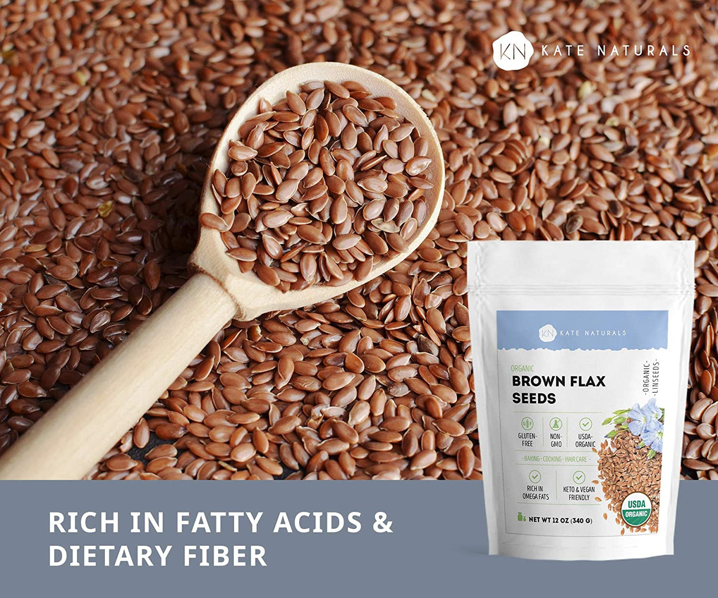Organic Brown Flax Seeds