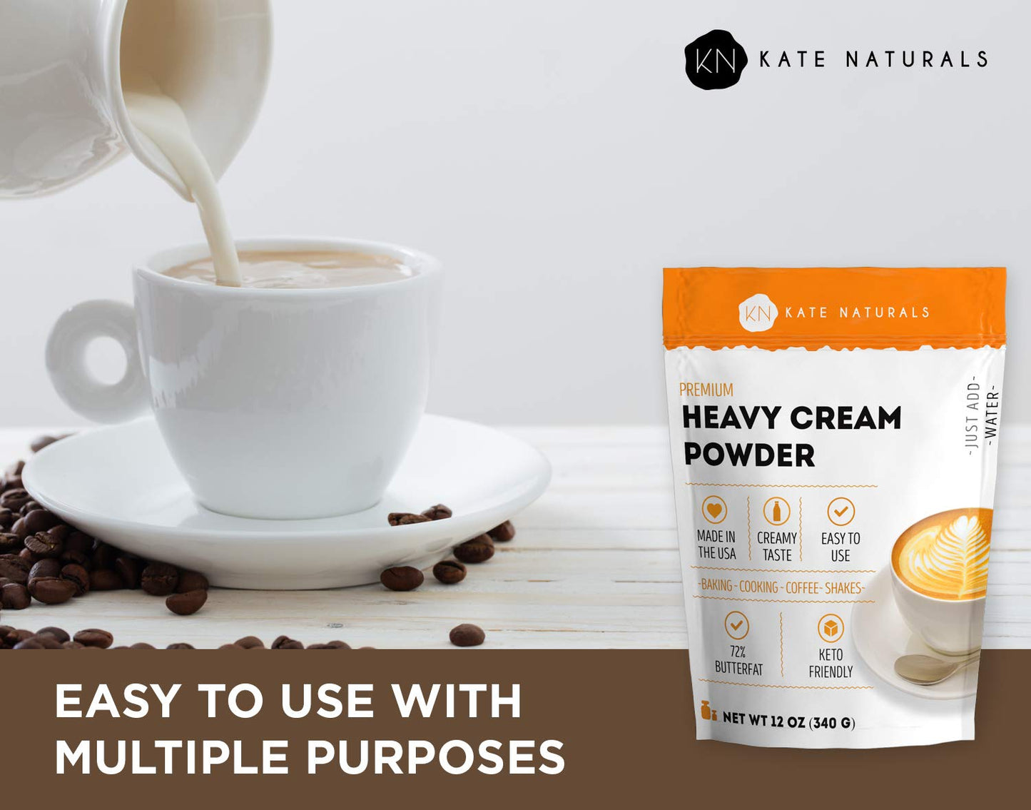 Heavy Cream Powder (12oz)