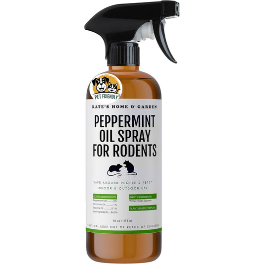 Rodent Repellent Spray with Peppermint Oil