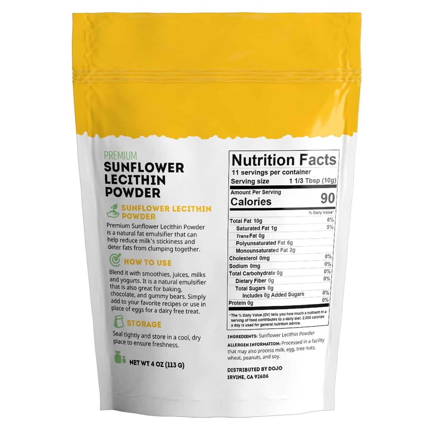 Sunflower Lecithin Powder