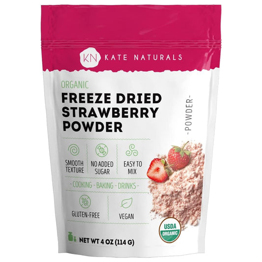 Organic Freeze Dried Strawberry - 4 oz