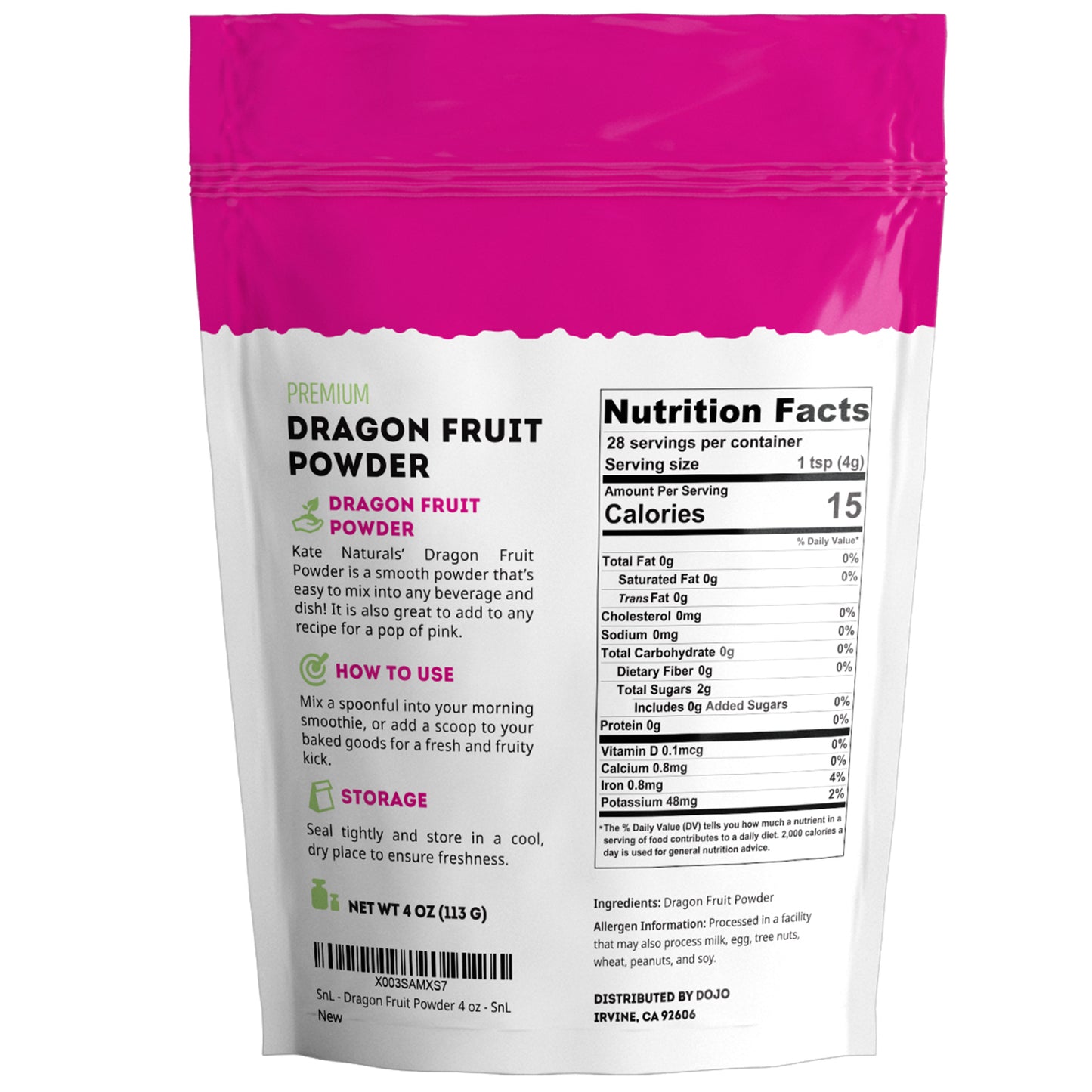 Dragon Fruit Powder - 4 oz