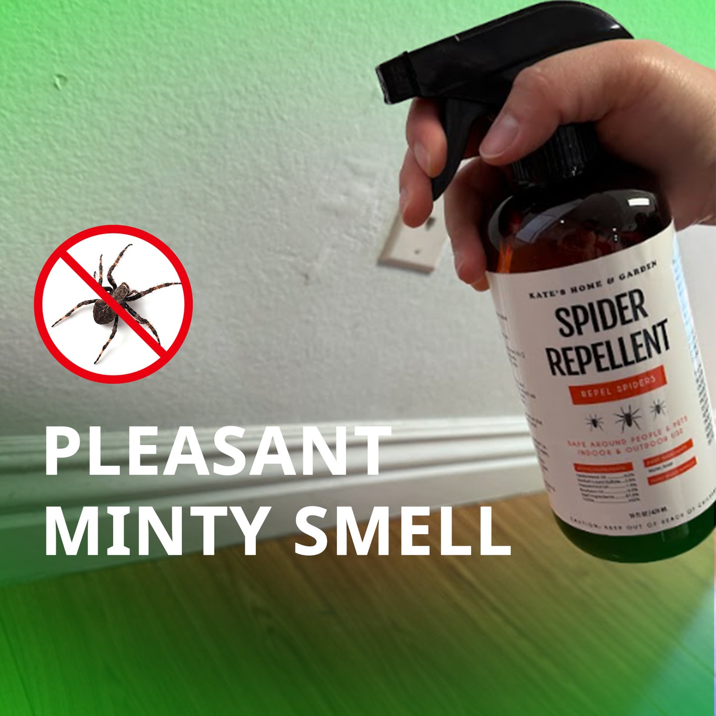 Spider Repellent with Peppermint Oil - 16oz