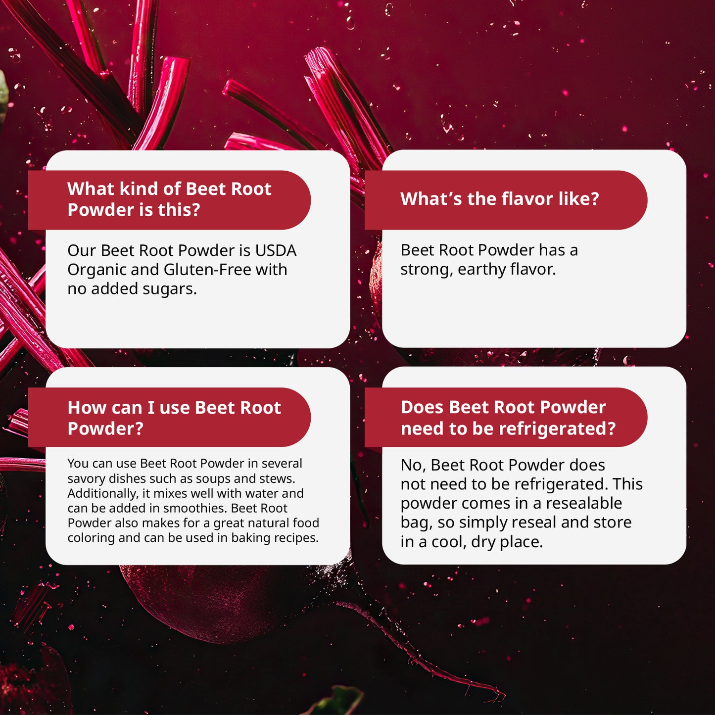 Organic Beet Root Powder