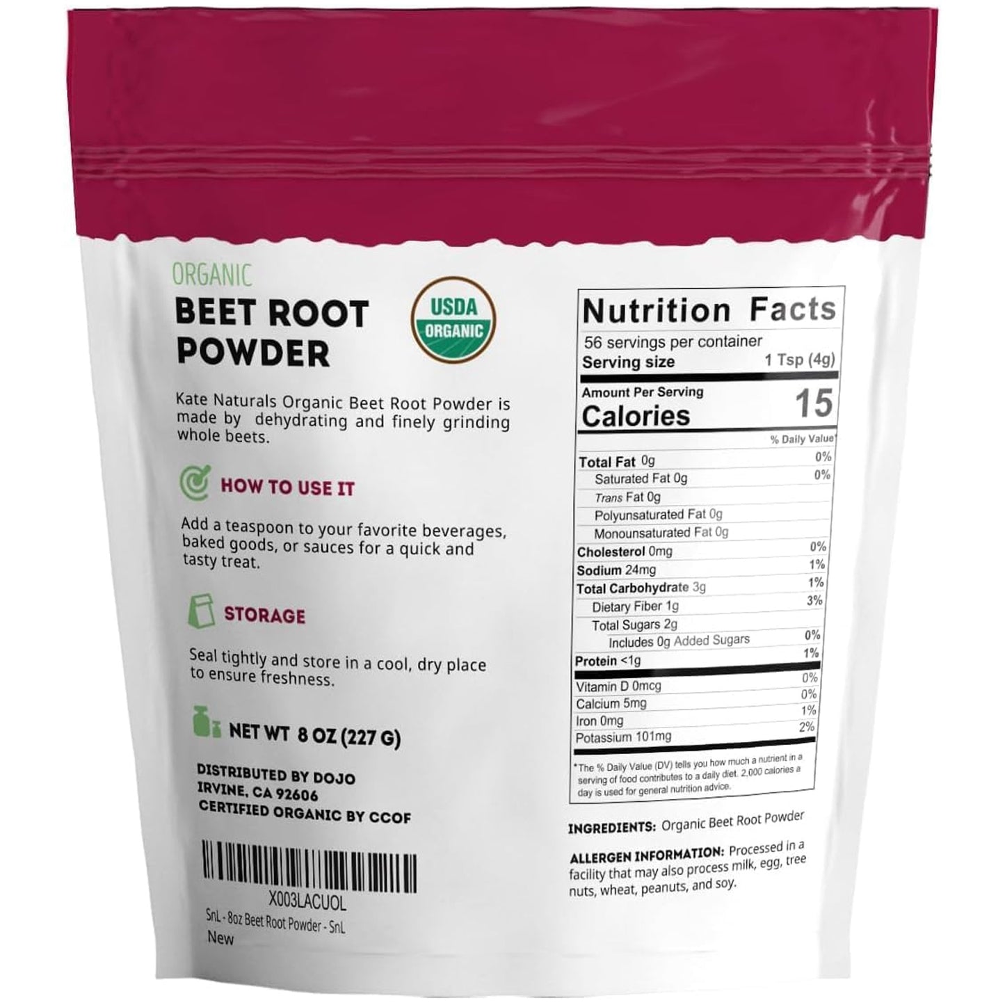 Organic Beet Root Powder
