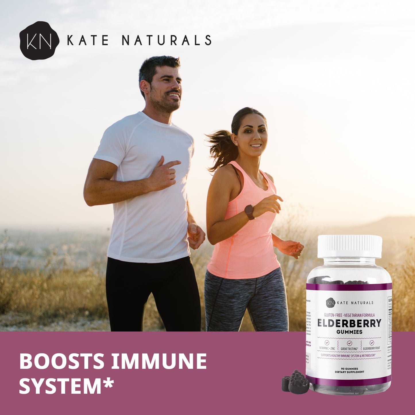 Elderberry Gummies for Adults & Kids