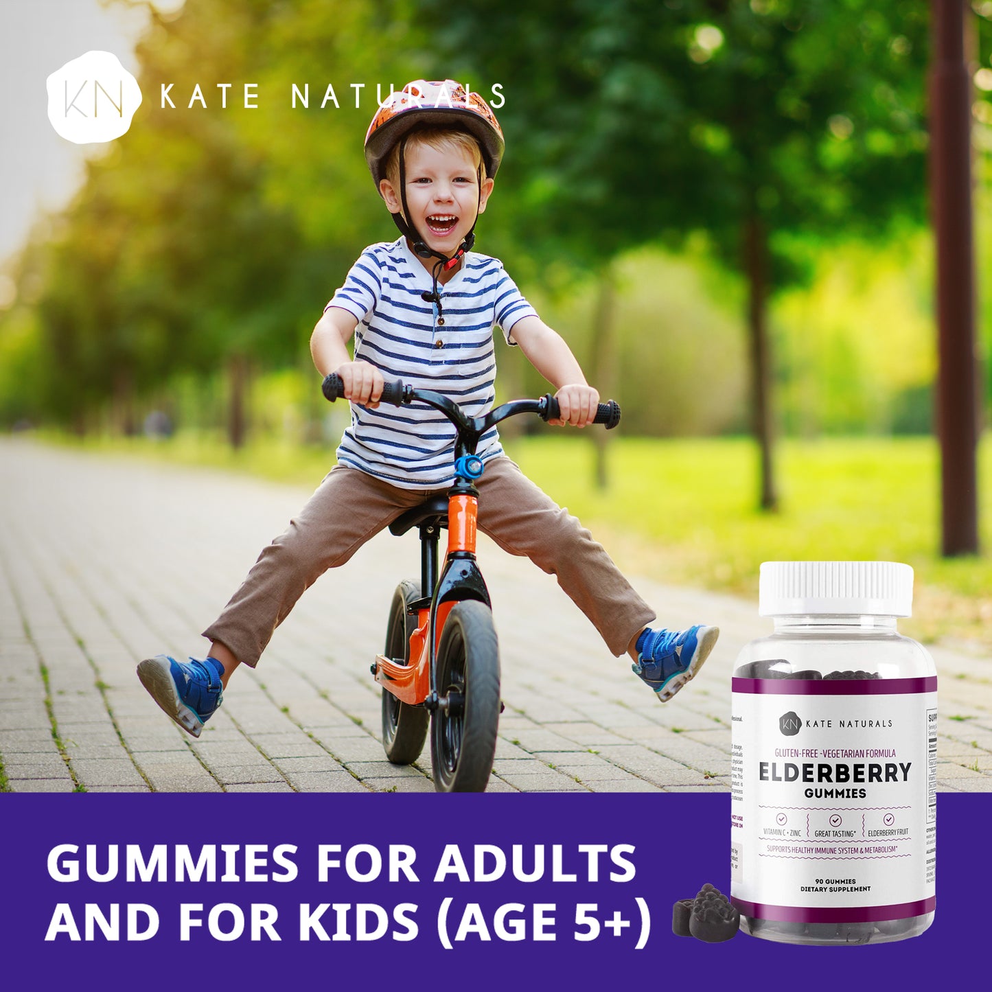 Elderberry Gummies for Adults & Kids