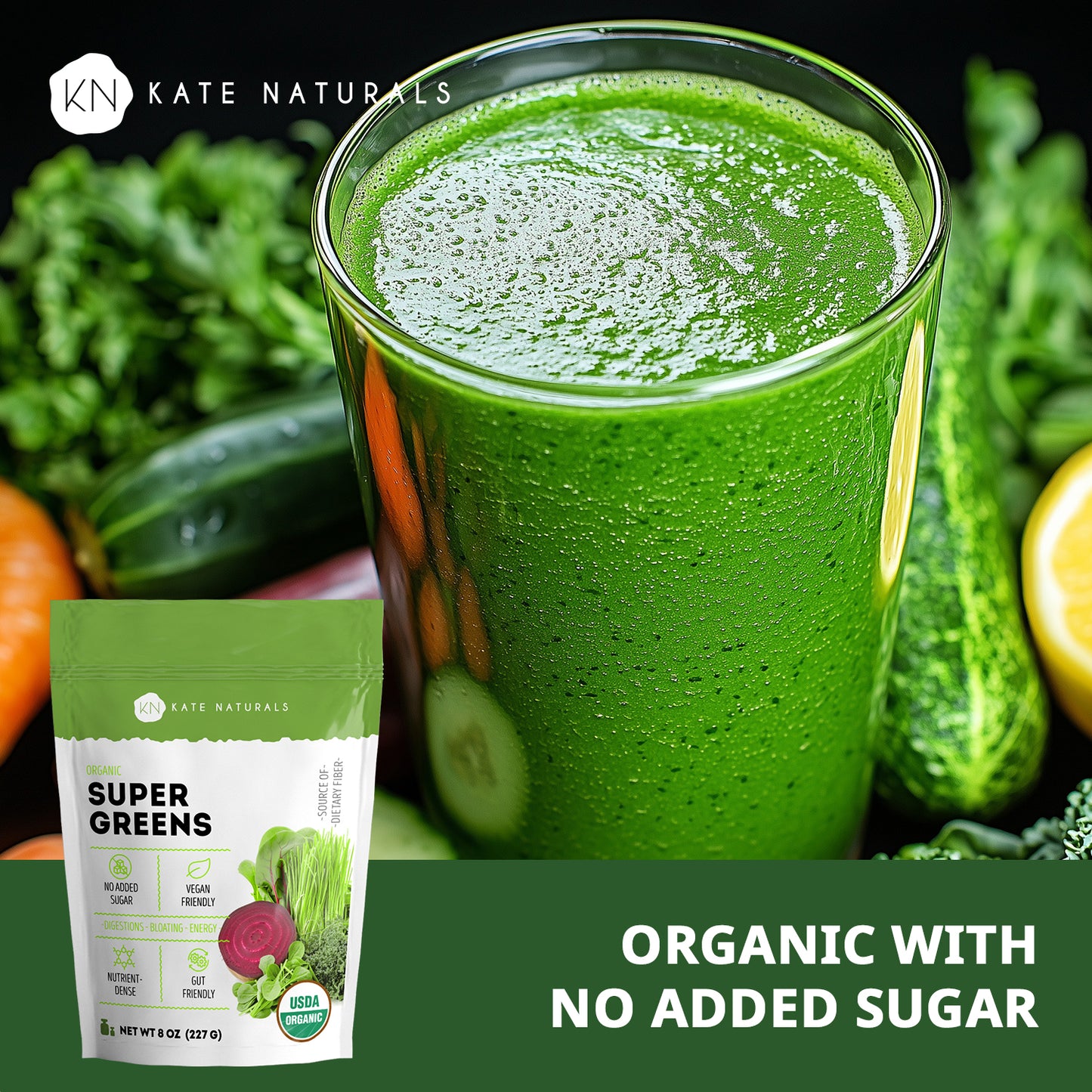 Organic Super Greens Powder