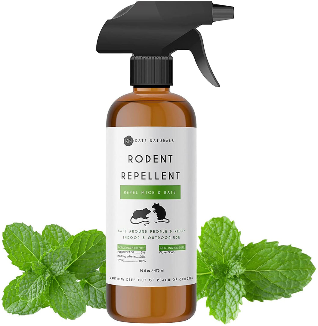 Rodent Repellent Spray with Peppermint Oil