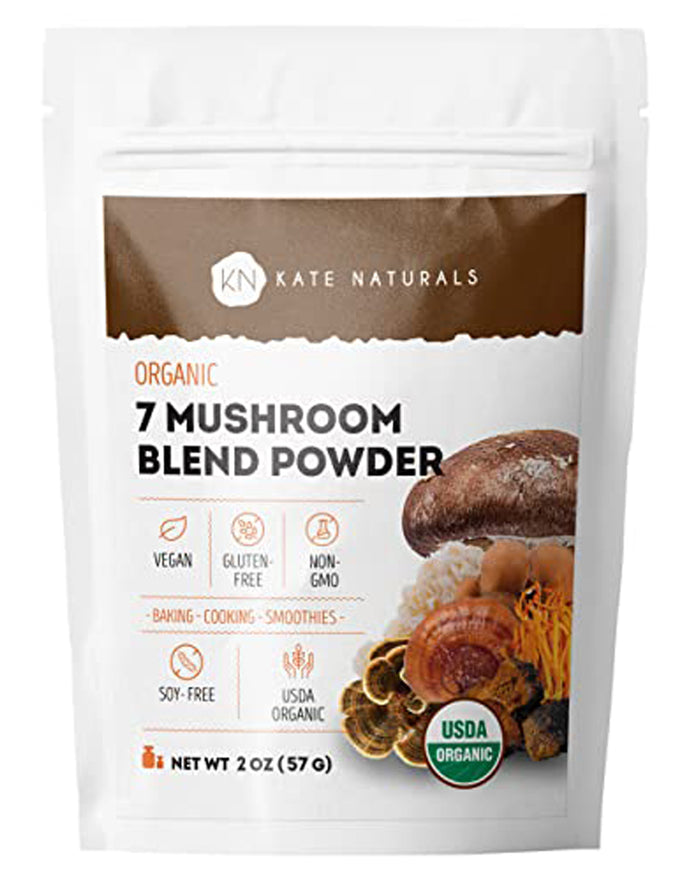 Organic 7 Mushroom Blend Powder
