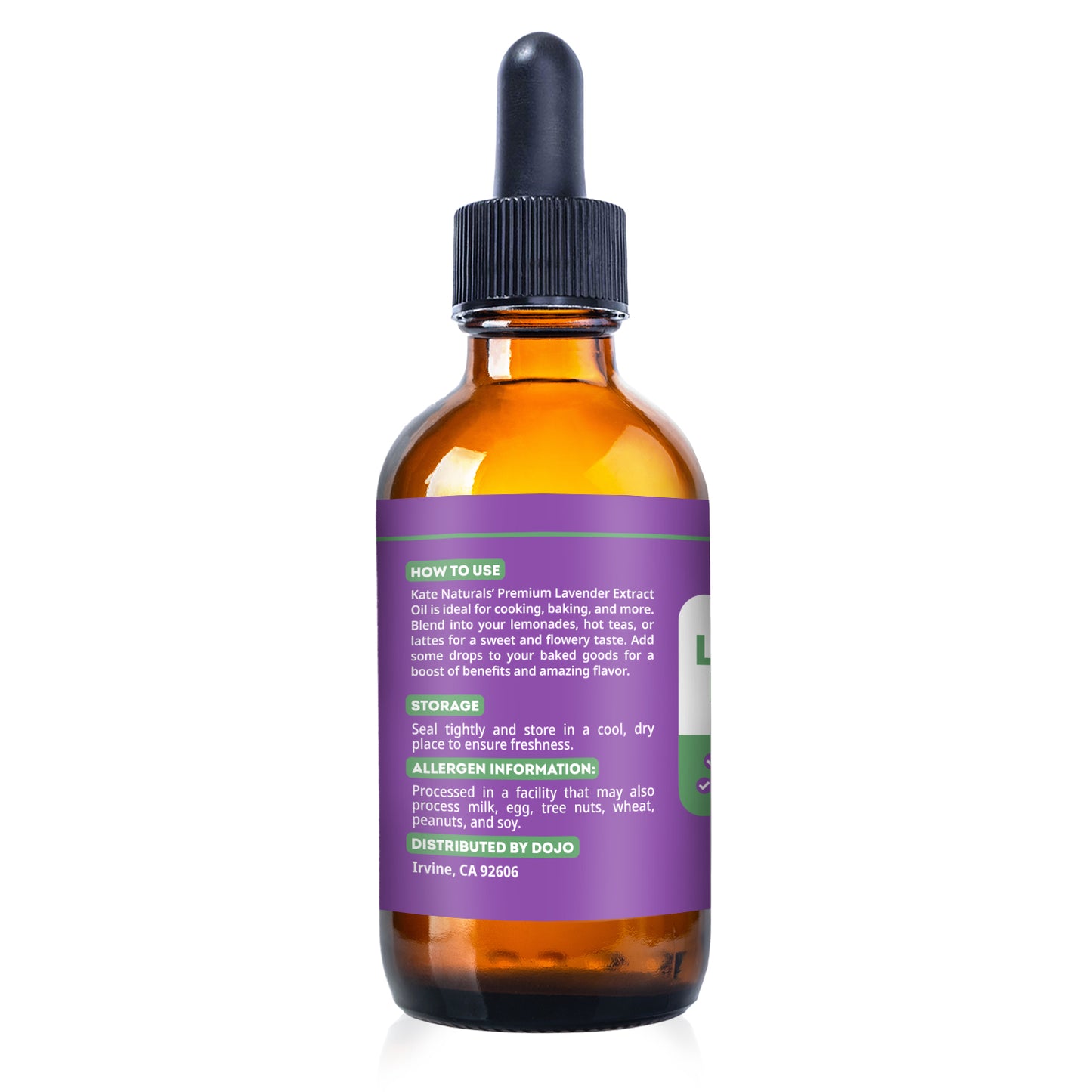 Premium Pure Lavender Extract - 1 oz