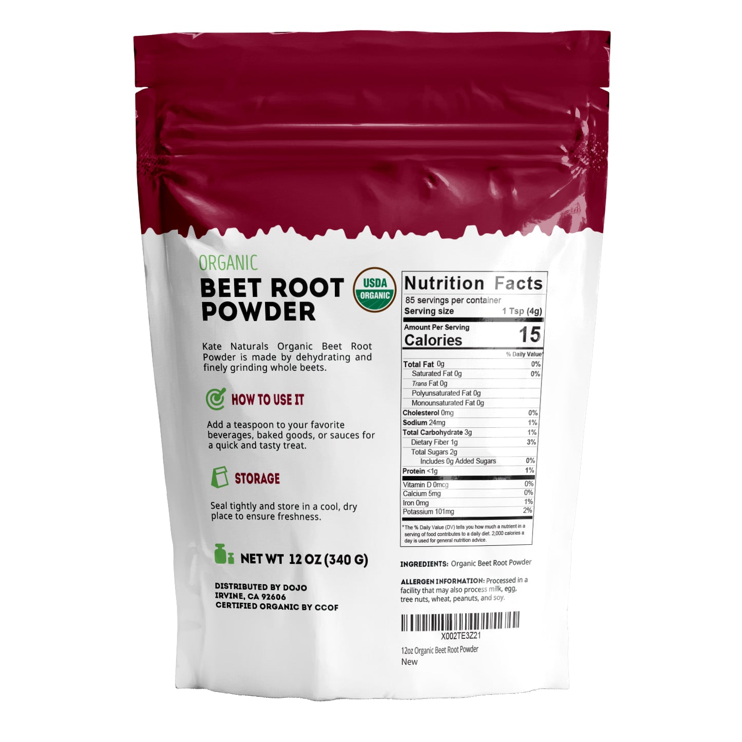 Organic Beet Root Powder