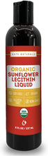 Load image into Gallery viewer, Organic Sunflower Lecithin Liquid by Kate Naturals