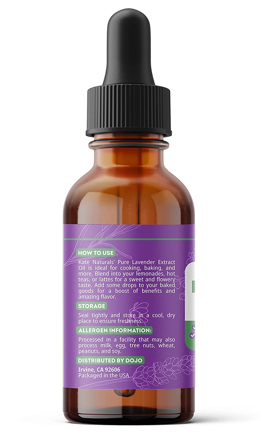 Premium Pure Lavender Extract - 1 oz