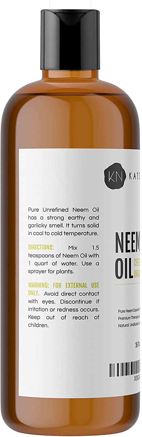Neem Oil - 16 oz with High Azadirachtin Content