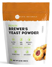Load image into Gallery viewer, 12oz bag of brewer&#39;s yeast powder