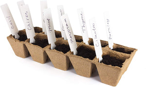 Seed Starter Peat Pots Tray